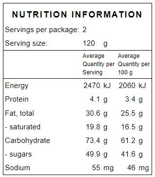 GINGER CRUNCH SLICES (2x120g)