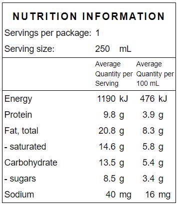 GOLDEN SPICE PROTEIN SMOOTHIE