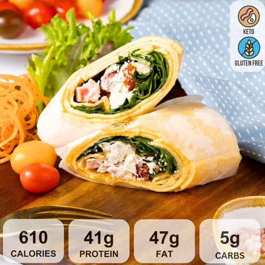 KETO BACON EGG WRAP