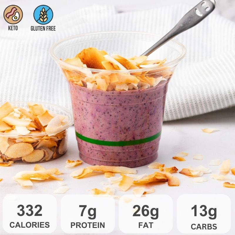 KETO BLUEBERRY CHIA CUP