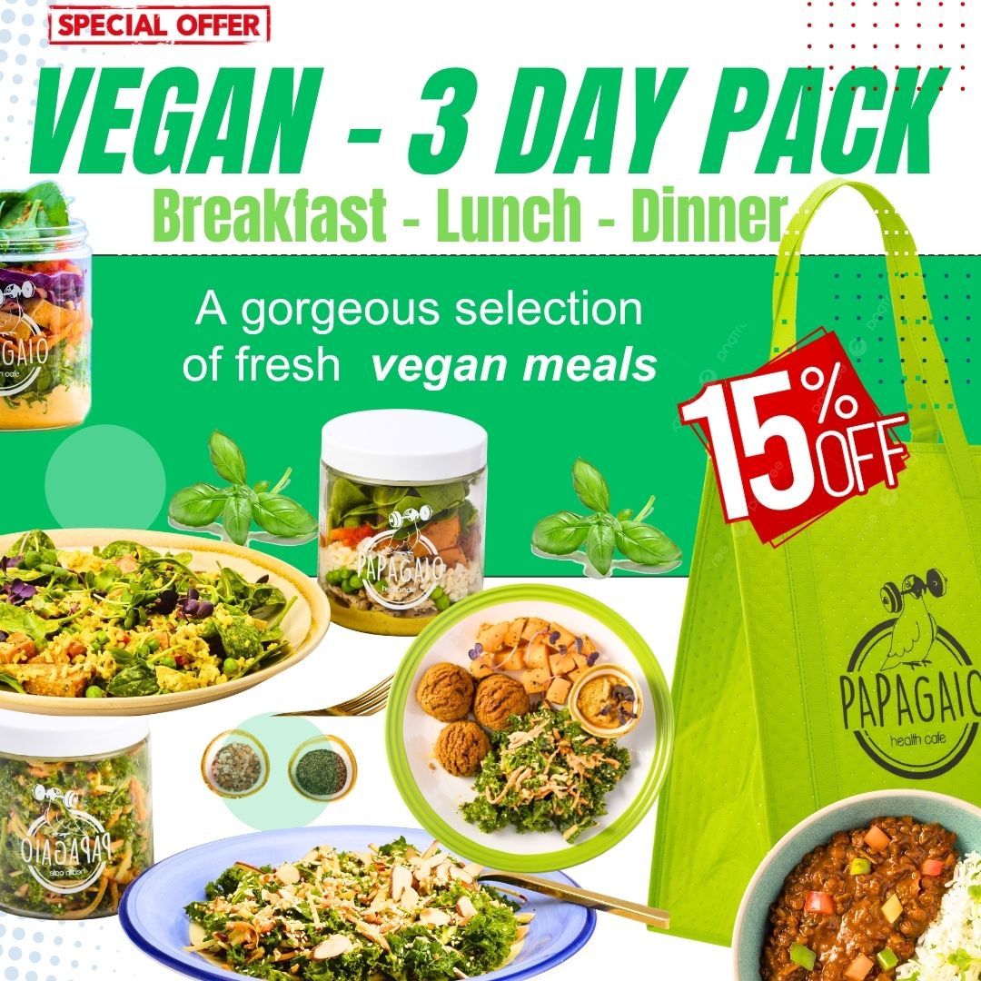 VEGAN SAMPLE / 3 DAY MEAL PACK