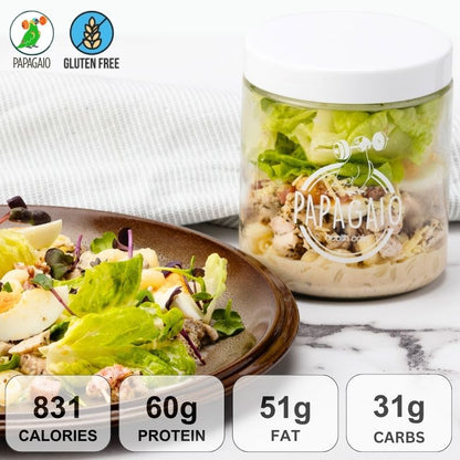 Meal In A Jar, Salad Jar