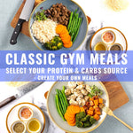 classic gym meals create your own