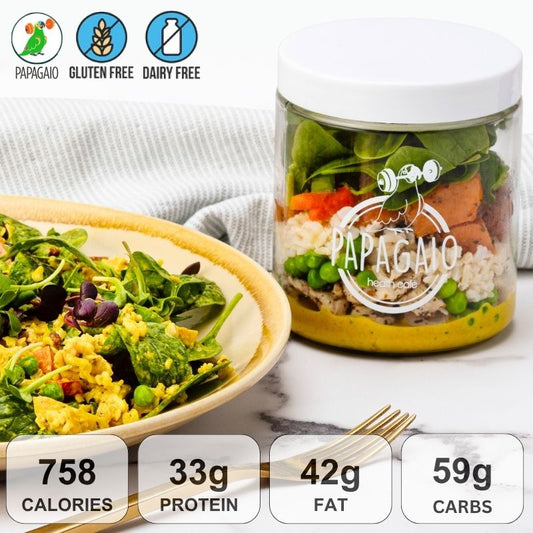 Meal In A Jar, Salad Jar