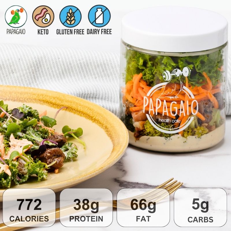 Meal In A Jar, Salad Jar