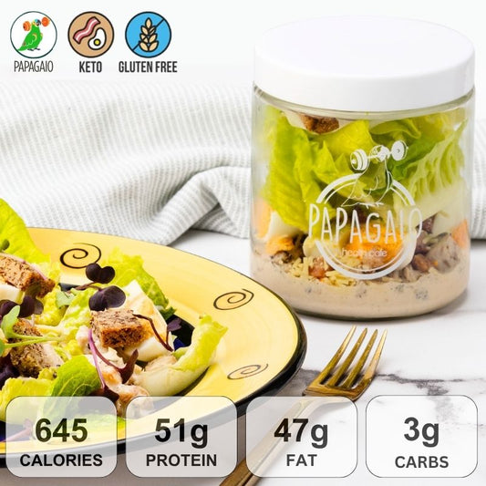Meal In A Jar, Salad Jar