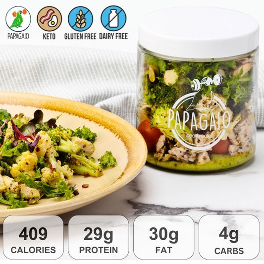 Meal In A Jar, Salad Jar