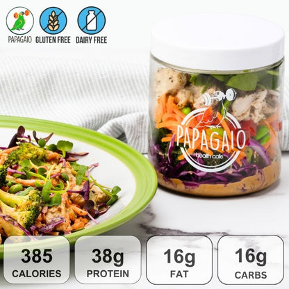 Meal In A Jar, Salad Jar