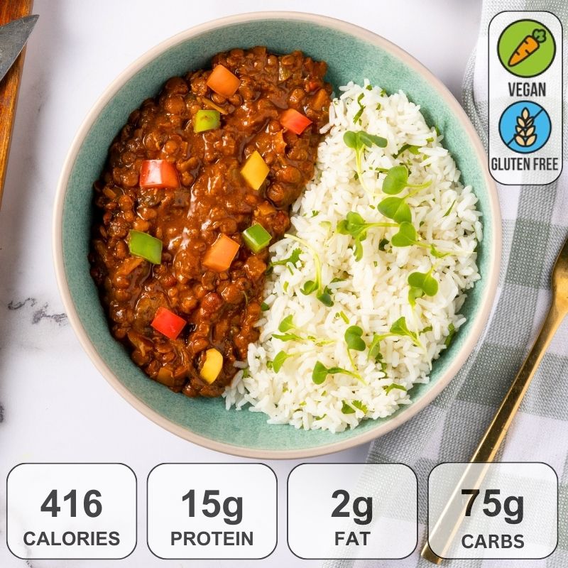 Chili Rice Gi Tag VEGAN CHILLI & RICE – Papagaio Health Kitchen