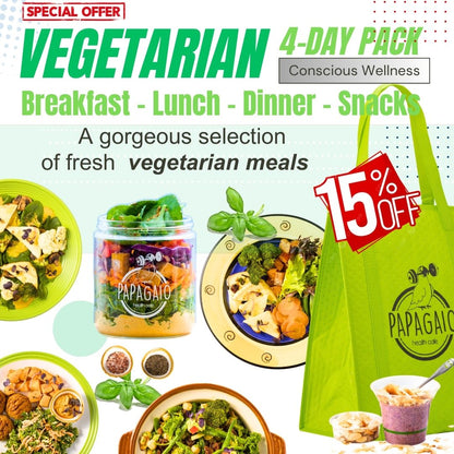 VEGETARIAN SAMPLE / 4 DAY PACK
