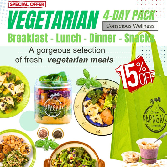 VEGETARIAN SAMPLE / 4 DAY PACK