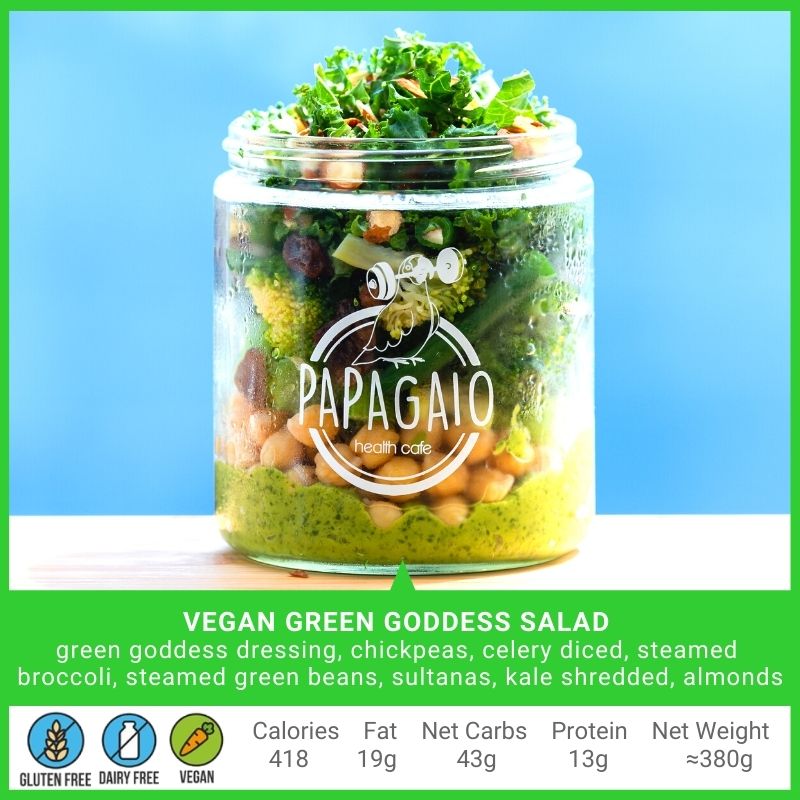 Healthy Meal Jars - Papagaio Health Cafe